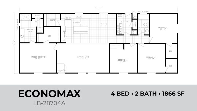 ECONOMAX MANUFACTURED HOME LB-28704A