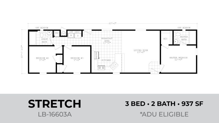 STRETCH LB-16603A MANUFACTURED HOME