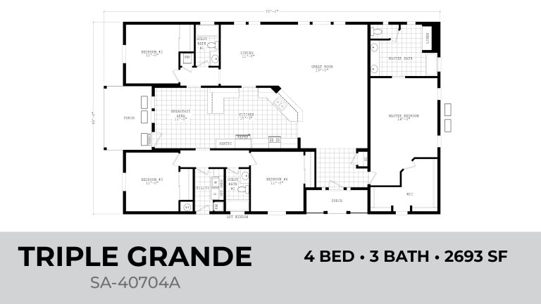 TRIPLE GRANDE MANUFACTURED HOME SA-40704A