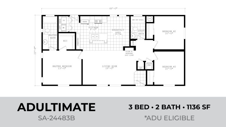 ADUltimate NEW MANUFACTURED HOME SA-24483B